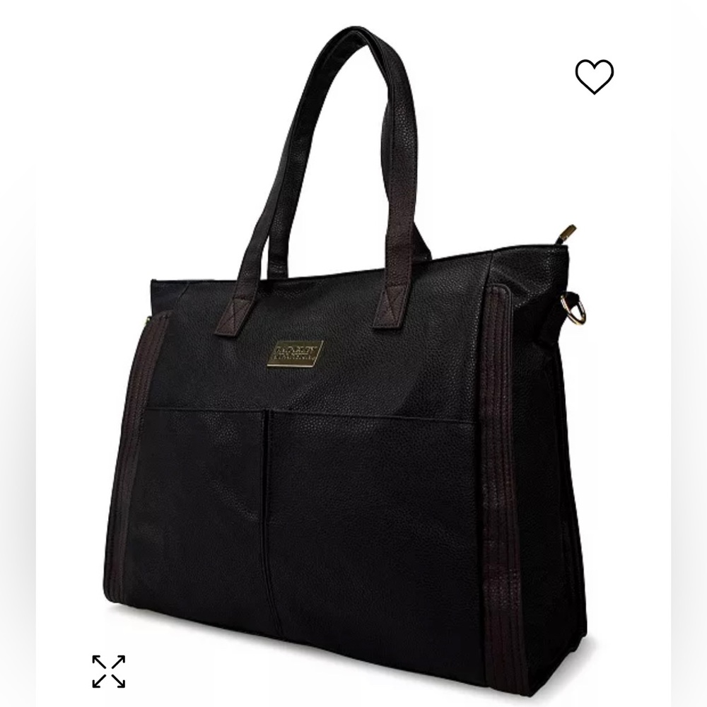 Badgley Mischka -Rose Vegan Leather Tote Weekender CarryOn — Brand New With Tags